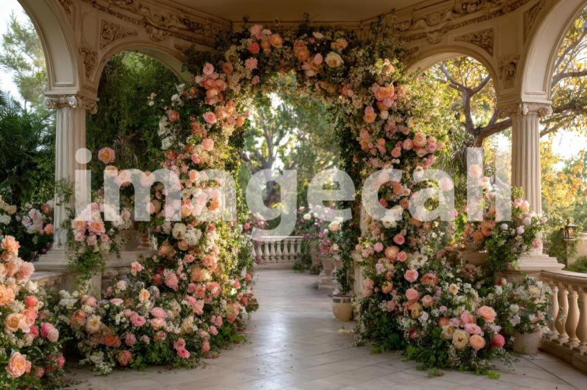 3480 Floral Arch