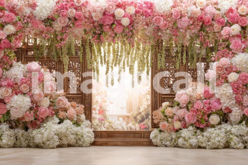 3433 Floral Arch