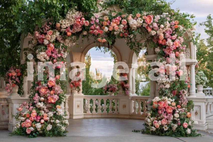 3481 Floral Arch