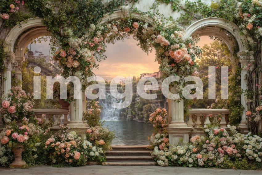 3483 Floral Arch