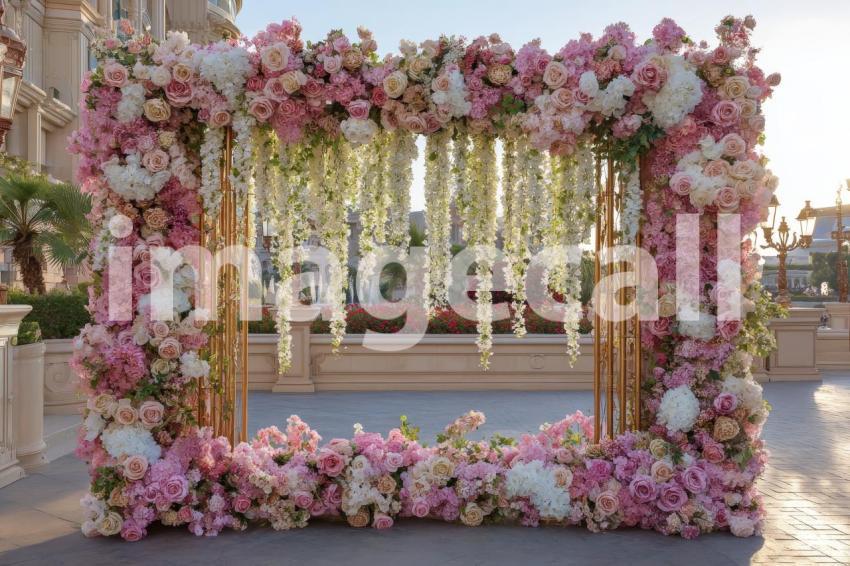 3427 Floral Arch