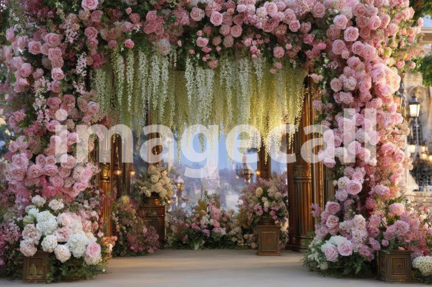 3426 Floral Arch