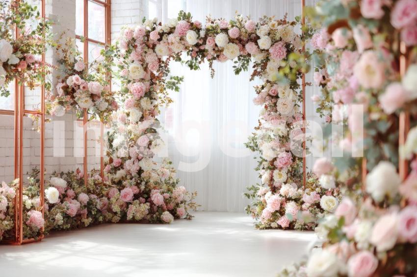 3403 Floral Arch