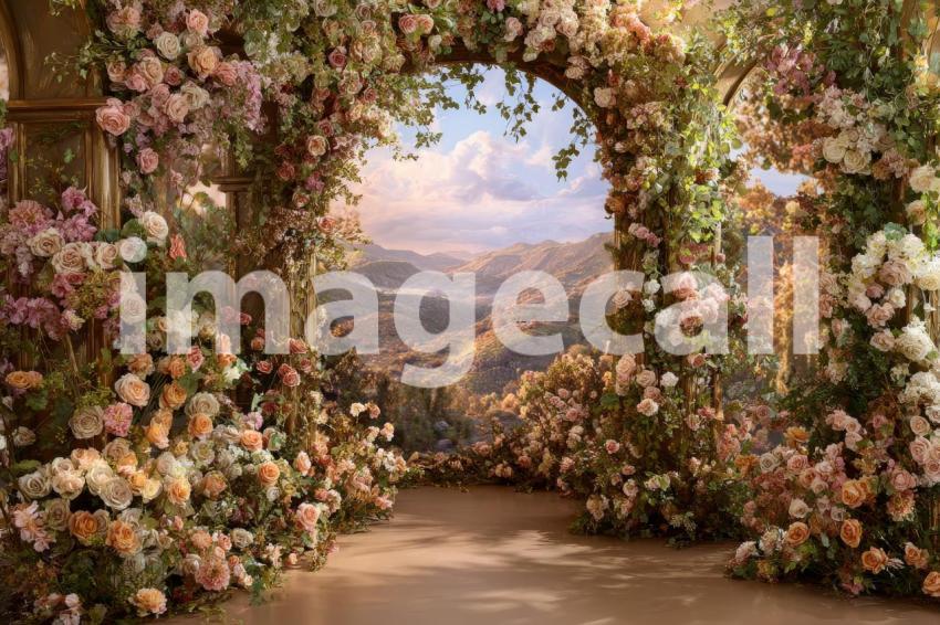 3412 Floral Arch