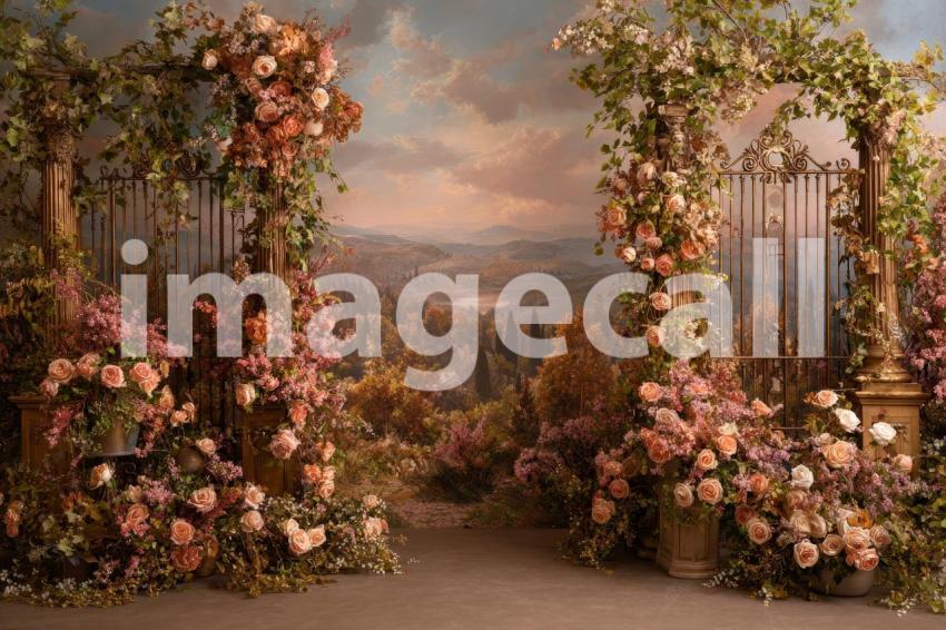 3411 Floral Arch