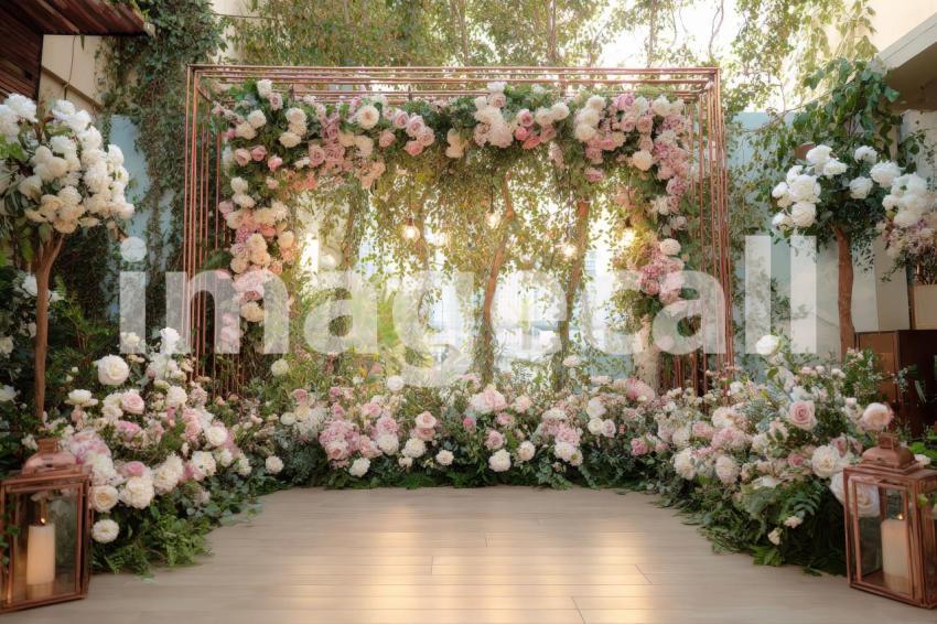 3404 Floral Arch