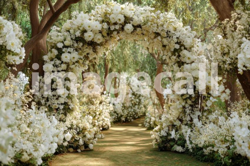 3503 Floral Arch