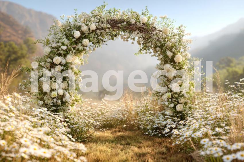 3513 Floral Arch