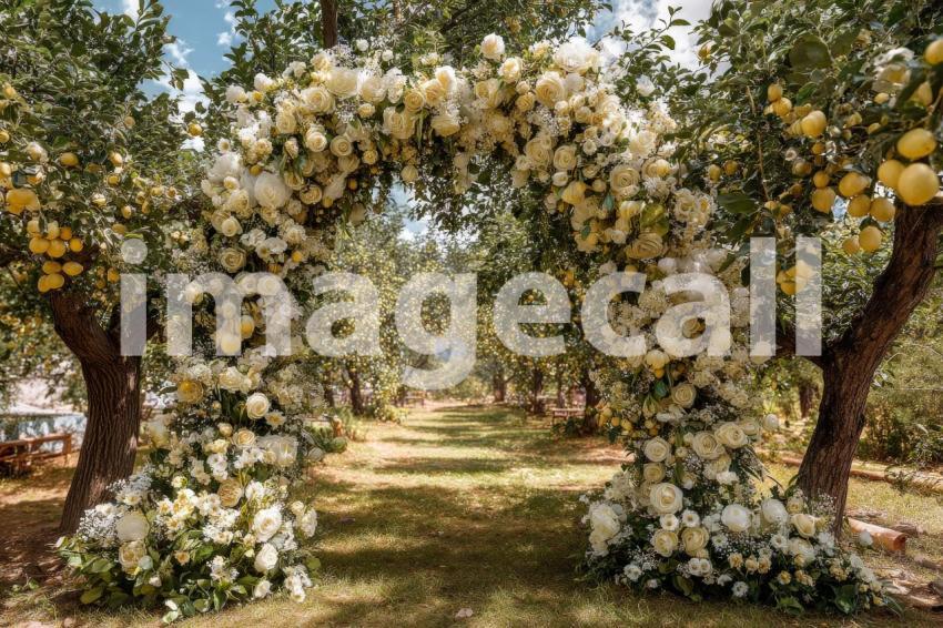 3515 Floral Arch