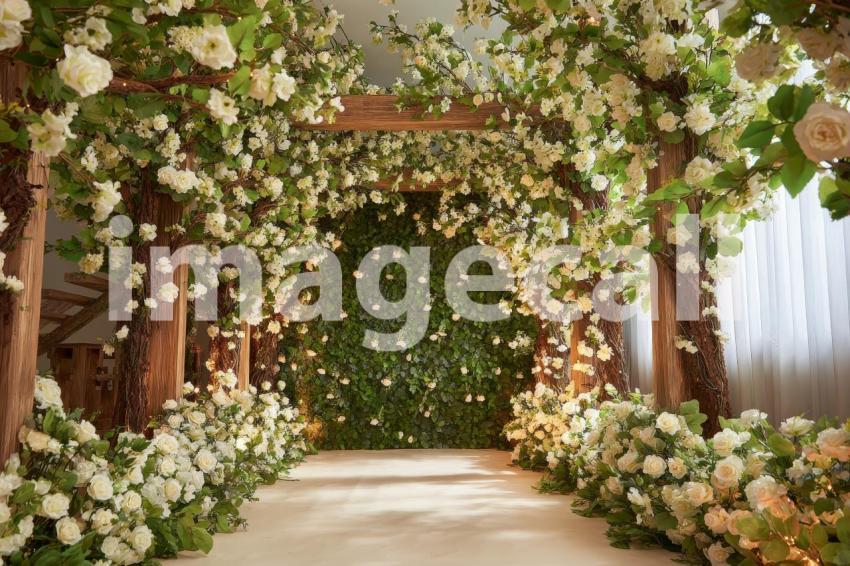 3517 Floral Arch