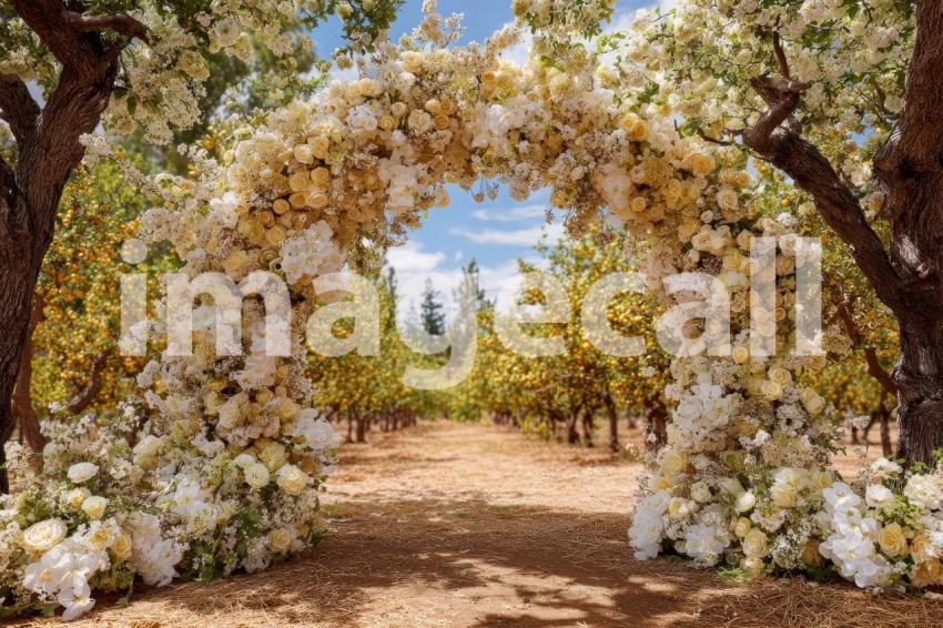 3516 Floral Arch