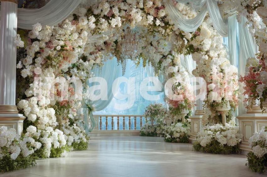 3523 Floral Arch