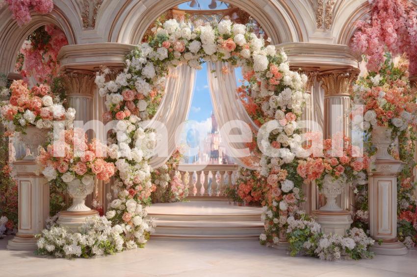 3521 Floral Arch