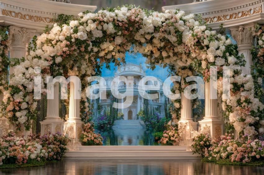 3524 Floral Arch