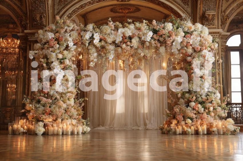 3525 Floral Arch
