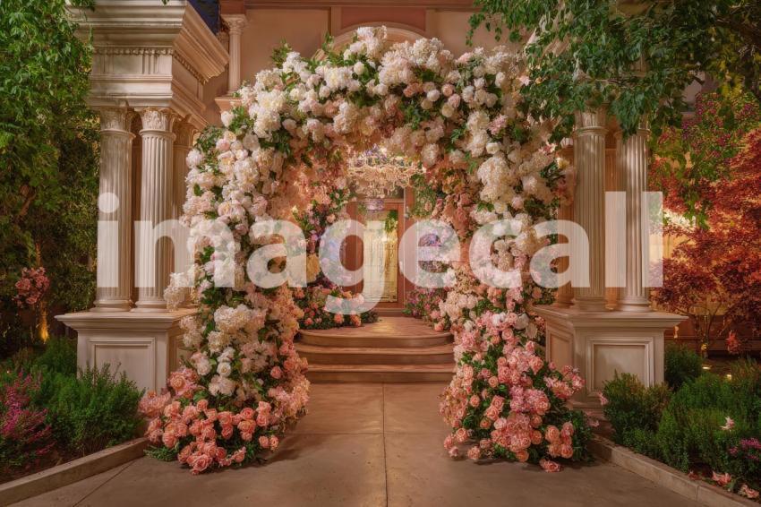 3529 Floral Arch