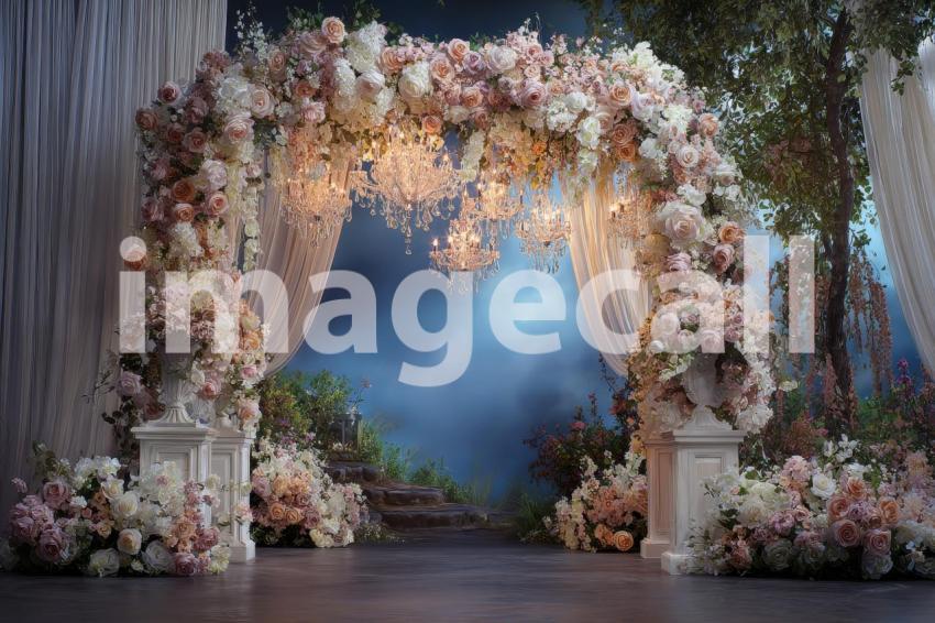 3533 Floral Arch