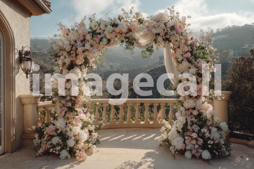 3535 Floral Arch