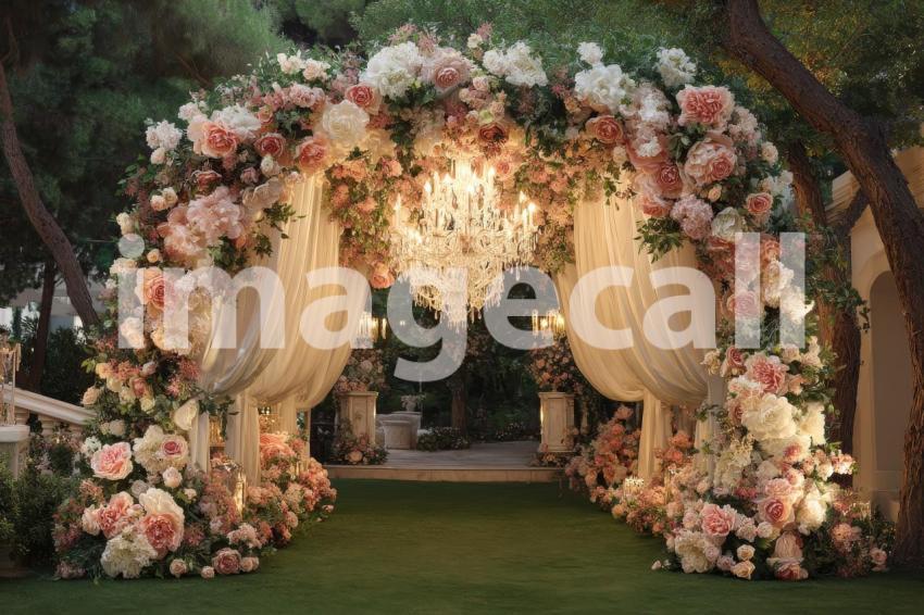 3534 Floral Arch