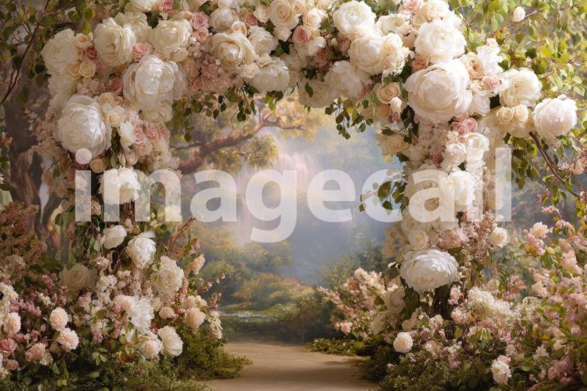 3542 Floral Arch
