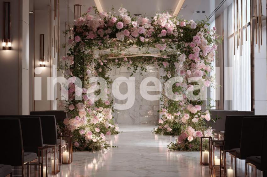 3543 Floral Arch