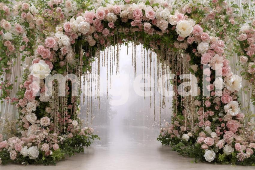 3539 Floral Arch
