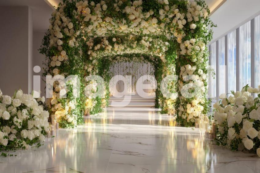 3549 Floral Arch