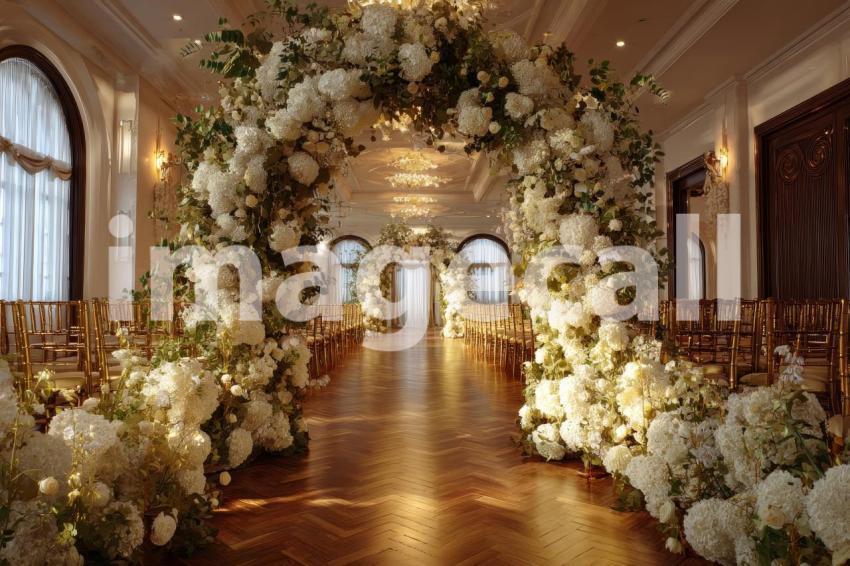 3554 Floral Arch