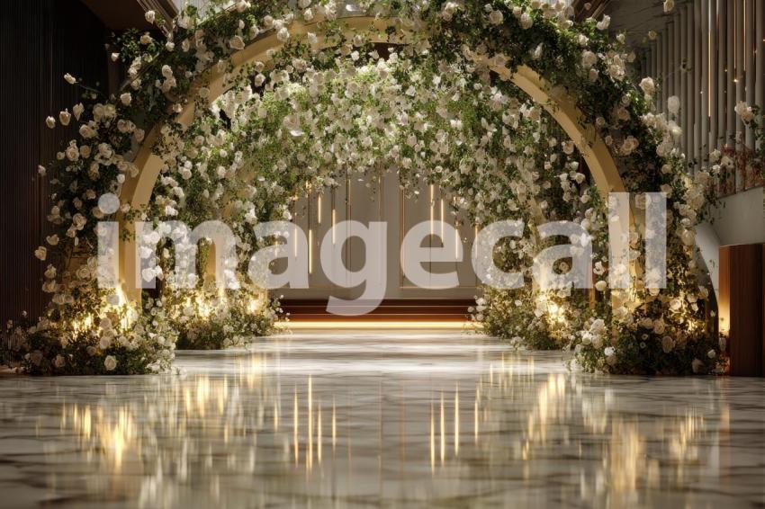 3550 Floral Arch