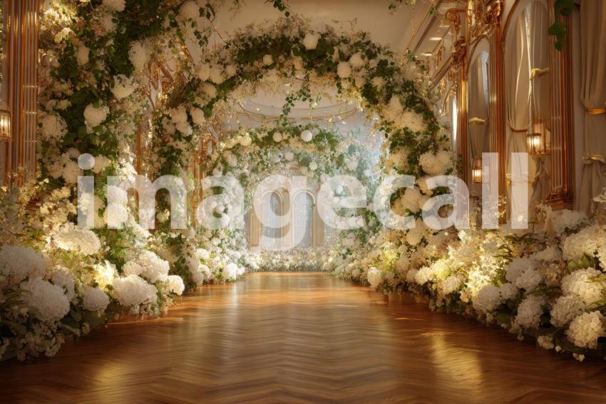 3555 Floral Arch