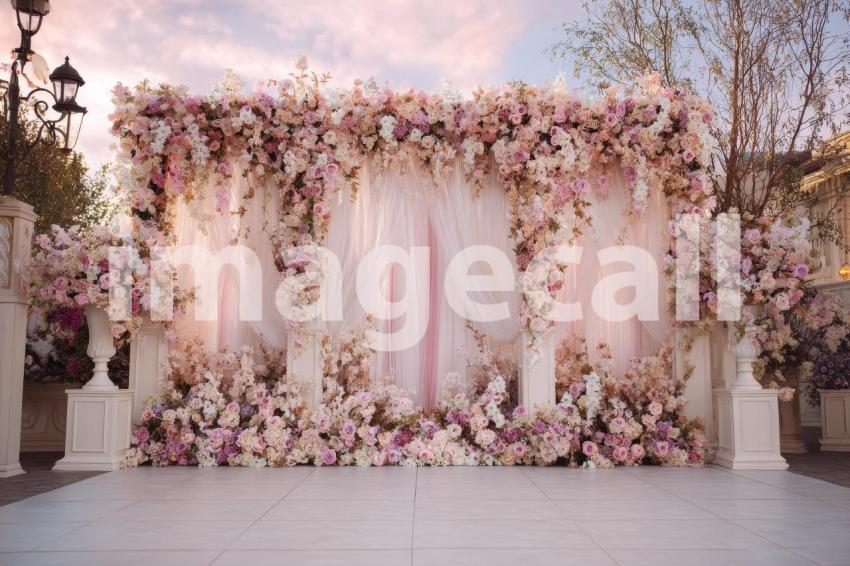 3568 Floral Arch