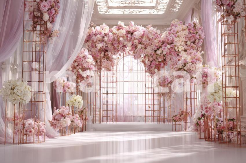 3572 Floral Arch