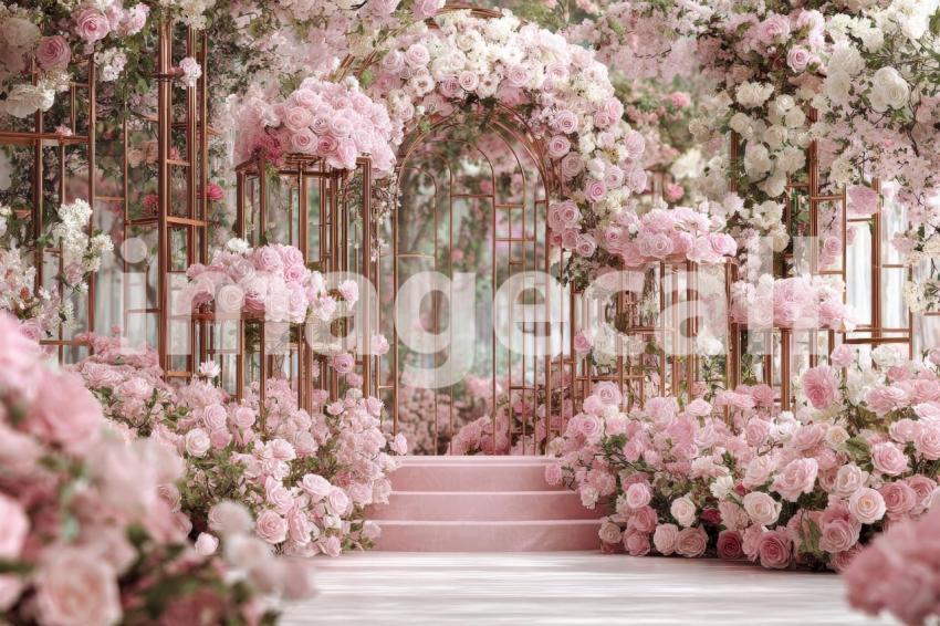 3573 Floral Arch