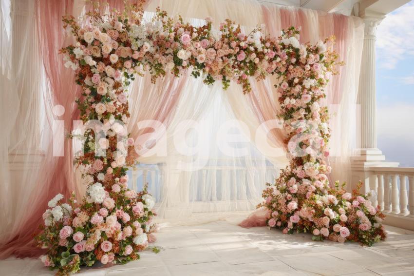 3577 Floral Arch