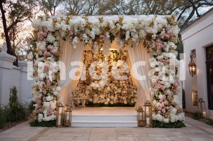 3603 Floral Arch