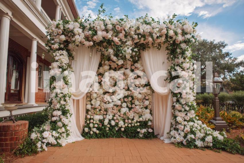 3607 Floral Arch
