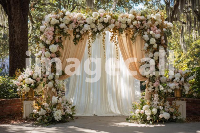 3611 Floral Arch