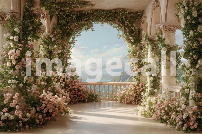 3615 Floral Arch