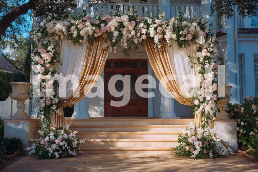 3613 Floral Arch