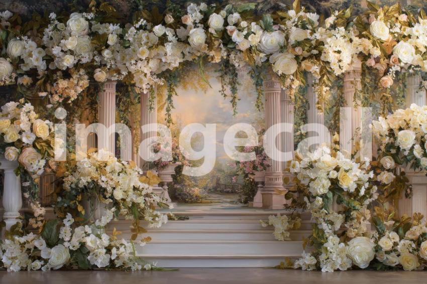 3625 Floral Arch