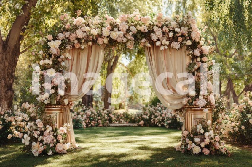 3643 Floral Arch