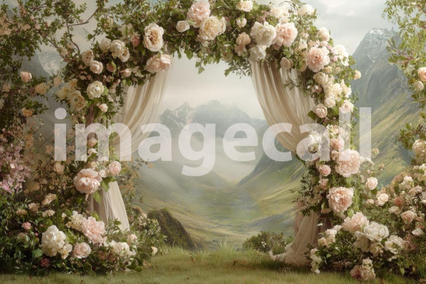 3645 Floral Arch