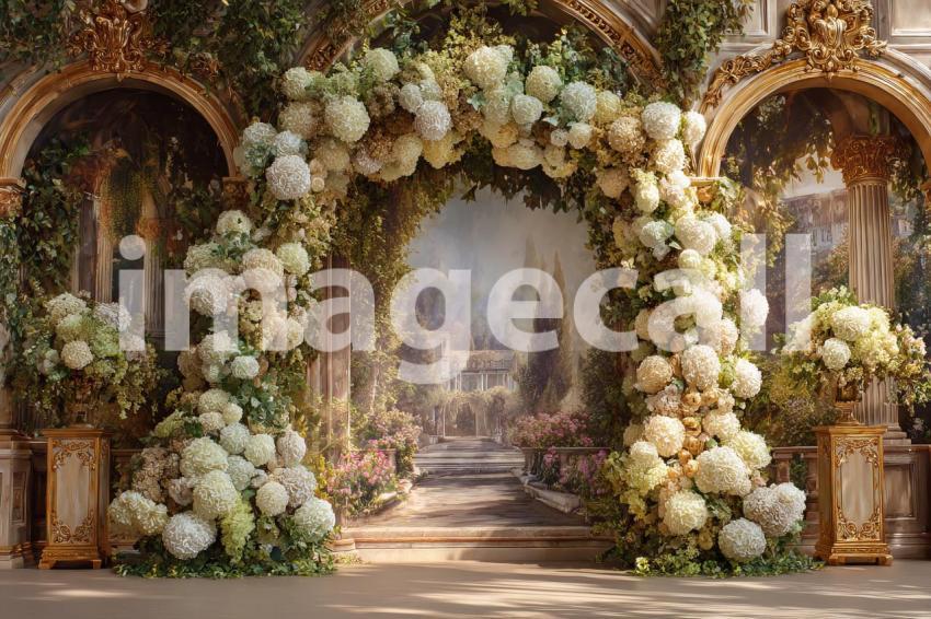 3648 Floral Arch
