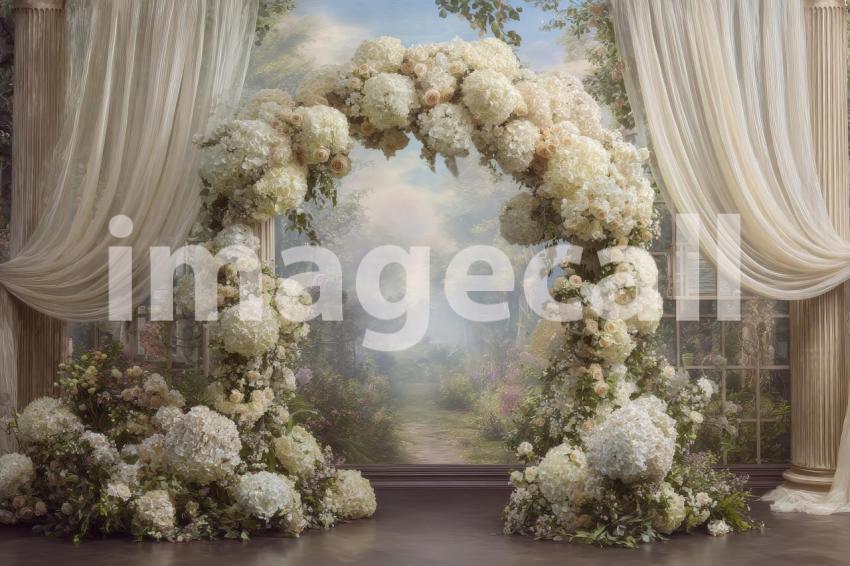 3651 Floral Arch