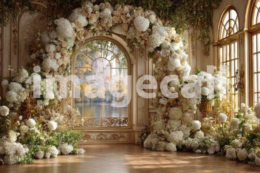 3649 Floral Arch