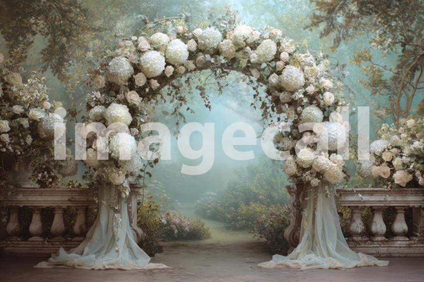 3654 Floral Arch