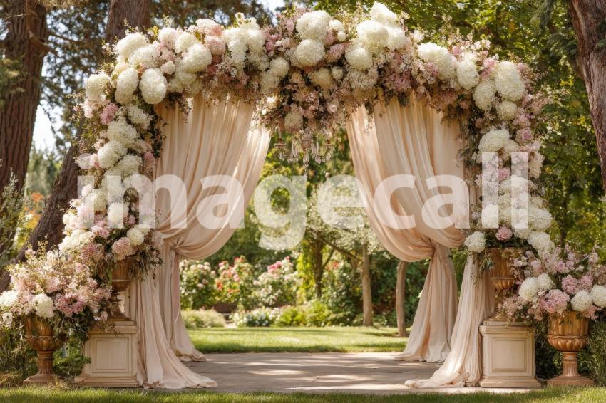 3657 Floral Arch