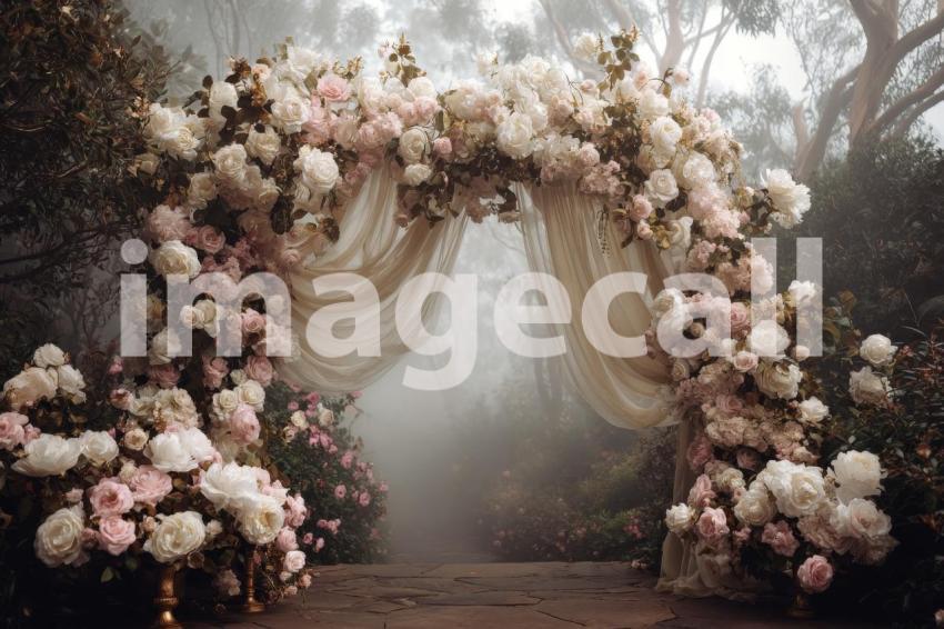 3659 Floral Arch