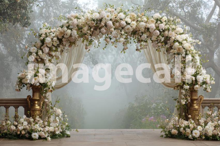 3658 Floral Arch