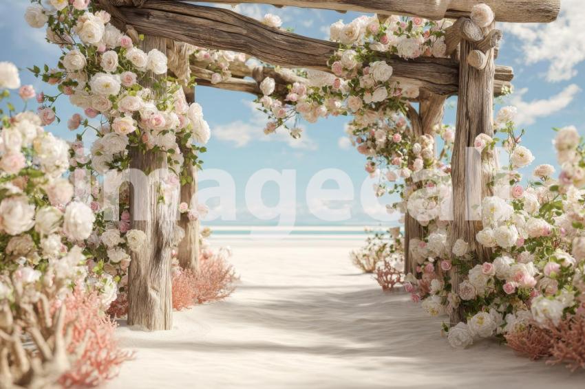 3666 Floral Arch